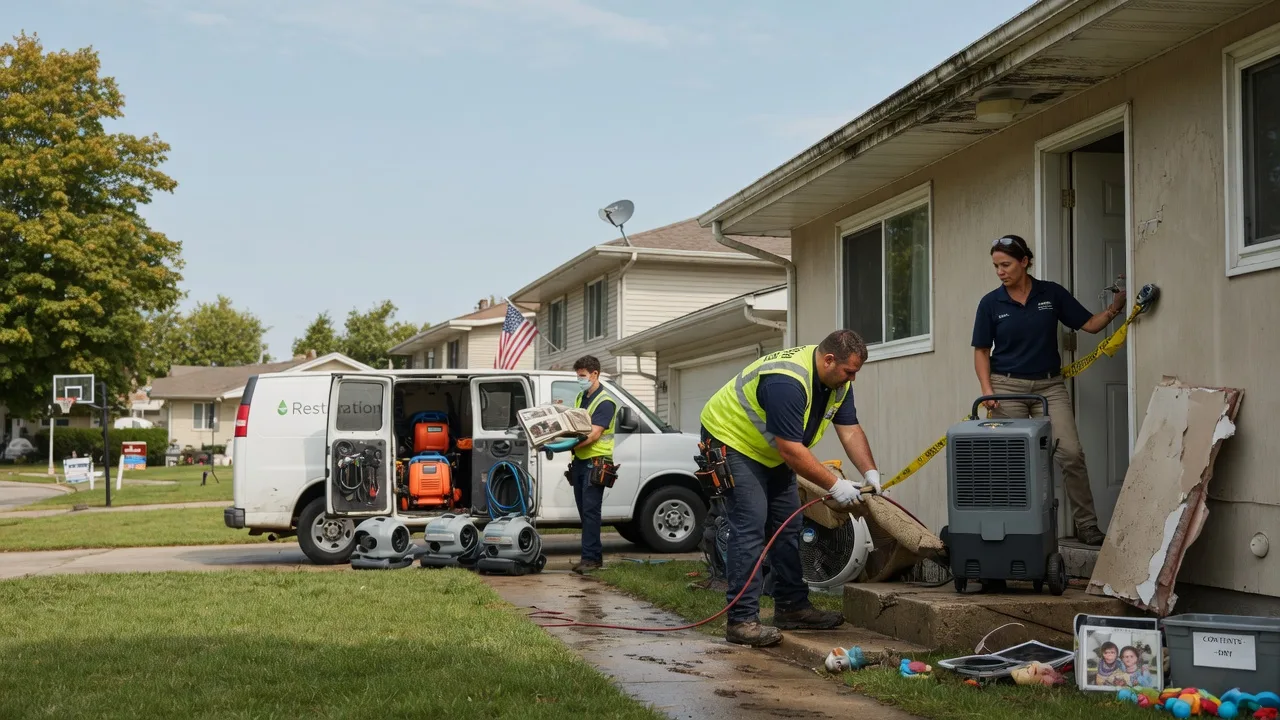 Water Damage Restoration in North Ridgeville, OH near me